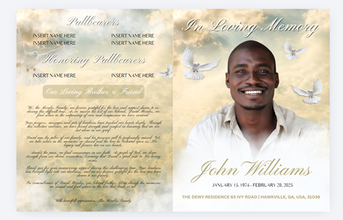 What to Include in a Celebration of Life Program